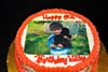 Order Ref: PI-104 8 inch Custom Themed Photo Image Ice Cream Cake.